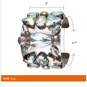 Silver cuff bracelet